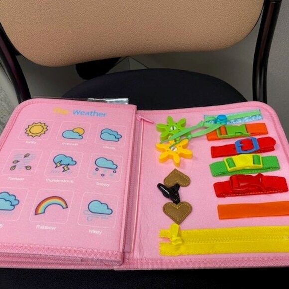 Toddler Busy Board - Picture 6 of 8